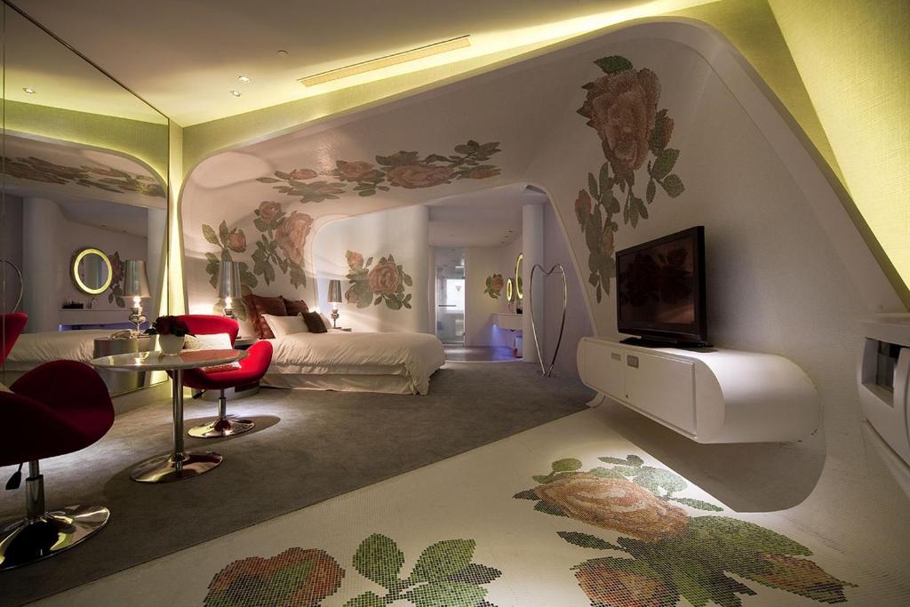 Wego Funtel - Dazhi Branch Motel Taipei Ruang foto
