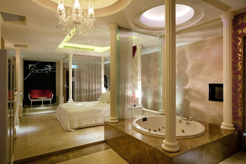 Wego Funtel - Dazhi Branch Motel Taipei Ruang foto